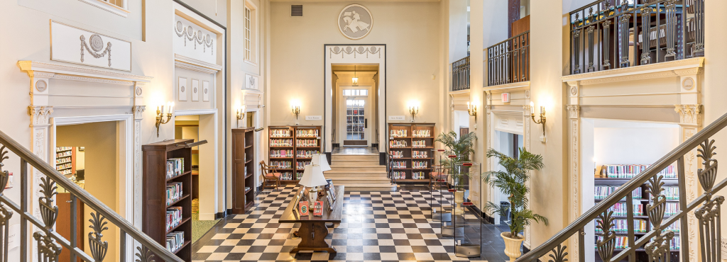 Lucius Beebe Memorial Library logo